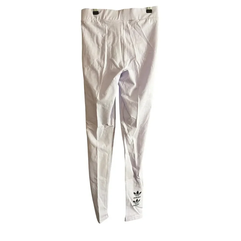 Adidas Originals Women's Adicolor Essential Light Purple Leggings Size Small New - Picture 3 of 8